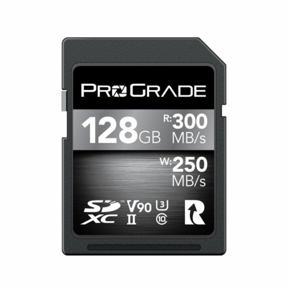 ProGrade 128GB SDXC V90 UHS-II Memory Card ProGrade 128GB SDXC V90 UHS-II Memory Card